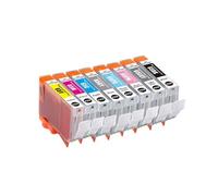 Compatible for Canon PRO-200 CLI-65 Ink Cartridge | CLI65 CLI-65 8 Pack Color Ink Cartridge PRO200 Printer(1set 8colors)