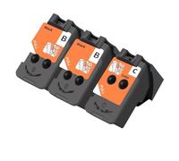 Compatible for Canon QY6 8002 8018 Ink Cartridge for G1400 G1410 G2400 G2410 G3400 G3410 G4400 G4410 Printers(2Black 1Color)