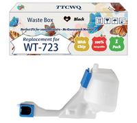 Compatible for Canon WT-723 Waste Box Work for Canon ImageCLASS LBP7780Cdn LBP7780 ImageRUNNER LBP5480 I-SENSYS LBP7750Cdn Printers (1 Pack Black)