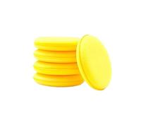 Compatible For Car Waxing Sponge Pad Polish Foam Applicator Round Sponges Detailing Accessories Tools 100mm(5pcs)