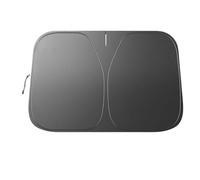 Compatible For Car Windshield Shade Cover Black Glue Coating Sunshade Foldable Thicken Front Window