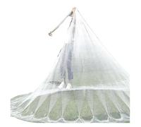 Compatible For Casting Net White Nylon Thread Lron Steel Pendant Weight Hand Throwing Fishing Landing Catch Fish(2.5m)