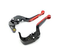 Compatible for CBR600RR 2007-2018 Motorcycle-CNC Adjustable Folding-Extendable Brake Clutch Levers Handle Accessories 2x Clutch Lever for Dirt Bike Assembly Motorcycle Hand Grip Cover Cable with Alloy