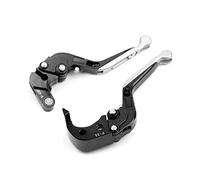 Compatible for CBR600RR 2007-2018 Motorcycle-CNC Adjustable Folding-Extendable Brake Clutch Levers Handle Accessories 2x Clutch Lever for Dirt Bike Assembly Motorcycle Hand Grip Cover Cable with Alloy