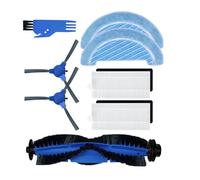 Compatible For Cecotec Conga 1090 1790 Titanium Ultra,Robot Vacuum Replacement Spare Parts Accessories Main Side Brush Hepa Filter Mop Rag Cleaning Brush (Color : Set e)