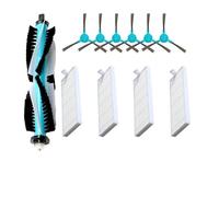 Compatible For Cecotec Conga 1290 1390 1590 Robot，Vacuum Cleaner Spare Parts Accessories Roller Main Side Brush Hepa Filter Mop Cleaning Tools (Color : Set l)