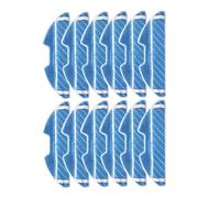 Compatible For Cecotec Conga 1290/1390 / 1590，Vacuum Cleaner Replacement Spare Part Accessory Hepa Filter Mop Cloth Rag Main Roller Side Brush (Color : As shown i)