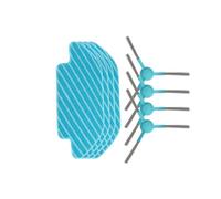 Compatible For Cecotec Conga 4090 4490 4690 5090 5490 6090 Robot，Vacuum Cleaner Parts Cleaning Attachments Roller Main Side Brush Hepa Filter Mop Rag (Color : SET b)