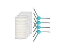 Compatible For Cecotec Conga 4090 4490 4690 5090 5490 6090 Robot，Vacuum Cleaner Parts Cleaning Attachments Roller Main Side Brush Hepa Filter Mop Rag (Color : SET a)