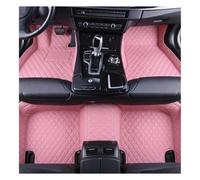 Compatible For Chery Fulwin A9 Car Floor Mats All-weather Heavy Duty | Custom eco faux leather car mats set with trunk cargo mat. All-weather automotive(Pink)