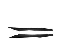 Compatible For Chevrolet Corvette C8 2 Door Z51 Stingray STG 3 2020-2024 Carbon Look Glossy Black Side Skirts Extension Splitters Fender(Glossy Black)