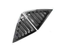 Compatible For Chevrolet Malibu 2011-2014 Car Rear Window Blind Shades Louver Frame Sill Molding Cover Sticker Trim Accessories Car-Styling(Carbon fiber Look)