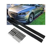 Compatible For Corvette C5 C6 1997-2013 78.7" Car Side Skirt Splitter Spoiler Lip Rocker Panel Extensions Body Kit Bumpers(Carbon Fiber)