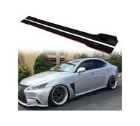 Compatible For Corvette C5 C6 1997-2013 78.7" Car Side Skirt Splitter Spoiler Lip Rocker Panel Extensions Body Kit Bumpers(Black with Red side)