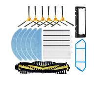 Compatible For Create NetBot S15 X500 X500 Pro Robot Vacuum Main Side Brush Hepa Filter Mop Pad Part (Color : Set 3)