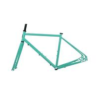 Compatible For Cx01 Bike Frame 700c Gravel Chrome Molybdenum Steel Frameset 43/47/50/53/56cm(53cm(180-185cm))