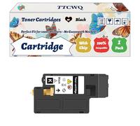 Compatible for Dell Cartridge 1250 Toner Cartridges Work for Dell 1250c 1350cnw 1355cn 1355cnw C1760nw C1765nf Printers (1 Pack Black)