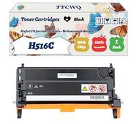 Compatible for Dell H516C Toner Cartridges Work for Dell 3130CN Printers, with Chip, High Yield 8000 Pages, High-Definition Printing (1 Pack Black)