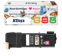Compatible for Dell KU052 Toner Cartridges Work for Dell 1320 1320dn 1320C 1320CN Printers, with Chip, High Yield 2000 Pages, High-Definition Printing (1 Pack Magenta)