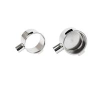 Compatible for Delonghi, 51MM Alloy Bottomless Handle Head Double Ear Accessory Coffee Machine Accessories