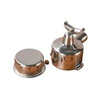 Compatible for Delonghi EC310 Coffee Maker 2Ears 51mm Portafilter Bottomless Filter Holder,Single/Double Spout(Bottomless Head)