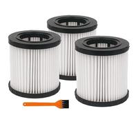Compatible for DeWalt DCV5801H, 3-Pack HEPA Filter for Wet Dry Vacuum Cleaner