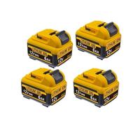 Compatible For DeWalt Lithium-ion Battery 12V Battery, 5.0Ah 6.0Ah,DCB120 DCB123, DCB125, DCB124, DCB122, DCD710 Power Tool Battery(12V 6AH X4)