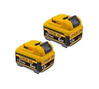 Compatible For DeWalt Lithium-ion Battery 12V Battery, 5.0Ah 6.0Ah,DCB120 DCB123, DCB125, DCB124, DCB122, DCD710 Power Tool Battery(12V 6AH X2)