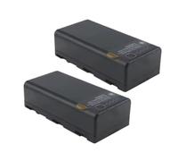 Compatible For DJI - 7.6V 4920mAh Remote Control Battery, For WB37/ 4 RTK/-1P/M210/M600/FPV/T16-T60(2pcs battery)
