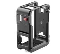 Compatible For DJI Action 3-5 - Metal Full Protective Frame Case With Cold Shoe 1/4 Hole Quick Release Mount