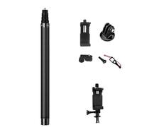 Compatible For DJI,Compatible For Insta360 X5 X4 X3 Osmo 1.2m 3m Carbon Fiber Selfie Stick With Rotating Handle Tripod(3m Cell Phone Kit)