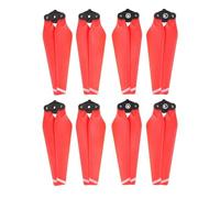 Compatible For DJI Mavic Pro Drone 8330 Foldable Low Noise Replaceable Propeller Blade Quick Release Blade Accessory Wing Fans Spare Parts(4 Pair Red)
