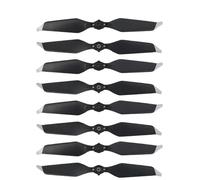 Compatible for DJI Mavic PRO Platinum, 8PCS 8331 Foldable Low Noise Quick-Release Propeller Set(4Pairs Silver)