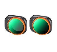 Compatible For DJI Mini 4 Pro Camera Light Reduction Filter Set, K&F Concept UV/CPL/Variable ND2-32/ND32-512 Lens Filter Kit(ND2-32 32-512)
