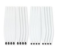 Compatible For DJI - New Upgraded 16Pcs Carbon Nylon White Propeller, CW/CCW Folding, Fits T40/T50 Drone