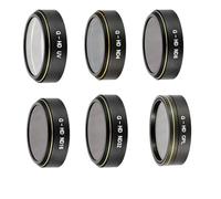 Compatible For DJI Phantom 4 Series Lens Filter Set, UV/ND4/ND8/ND16/ND32/CPL Optical Glass Camera Filters For Drones,Accessories(6pcs)