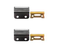 Compatible for DLC ，Blade Professional Hair Clipper Accessories Ultra Thin Blade Trimmer Compatible for Madeshow/Compatible for WAHL(Black x2)