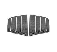 Compatible For Dodge Charger 2011 2012 2013-2021 Rear Side Window Louvers ABS Plastic 1Pair Car Styling Sun Shade Rain Guard Easy Install(Type 1)