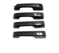 Compatible For Dodge Ram TRX 1500 2500 2019 2020 2022 2023 Outer Door Handle Cover Stickers Carbon Fiber Car Exterior Accessories(Matte)