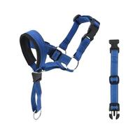 Compatible For Dog Halter Halti Training Head Collar Gentle Leader Harness Breakaway All Seasons Harnesses(Blue,XL)