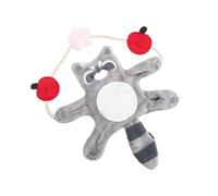 Compatible For Dog Toy Panda Feeder Interactive Hide And Seek Dispensing Chew Proof Dental Care Nce Enhancing Pet Supp(I am a little raccoon)