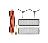 Compatible For Dream L10s Pro Vacuum Cleaner RLS6L Replacement Spare Parts Accessories Main Brush Side Brush HEPA Filter Mop Pad (Color : Set A)
