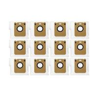 Compatible For Dreame Bot D10 Plus RLS3D，Robot Vacuum Cleaner Accessories Bags Dirty Bag Dust Bag Main Brush Side Brush Filter Mop Cloth (Color : Dust bag 12pcs)