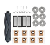 Compatible For Dreame, Bot L20 Ultra / X20 Pro Accessories, Main Side Brush ， Filter， Mop， Dust Bag,Robot Vacuum Cleaner Replacement Parts (Color : 23pcs-01)
