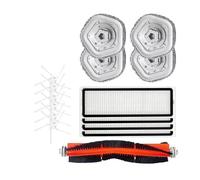 Compatible For Dreame Bot W10 / W10 PRO，Vacuum Cleaner Accessories Replacement Parts HEPA Filter Main Side Brush Mop Cloth Pad Dust Box (Color : As shown s)
