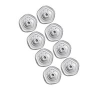 Compatible For Dreame Bot W10 W10pro Self-Cleaning Robot,Vacuum And Mop Cleaner Accessories Washable Hepa Filter Main Brush Side Brush Mop Cloth Water Tank (Color : Mop pad 8pcs)
