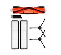Compatible For Dreame D9, D9 Max, Bot L10 Pro Robot Vacuum Accessories Roller Side Brush Hepa Filter Mop Cloth Dustbox Water Tank Cleaning Tools (Color : Set o)