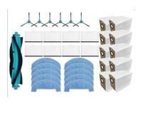 Compatible for Dreame Mova E10, Compatible for Proscenic Q8 Max Robot Vacuums, 35-Piece Maintenance Kit