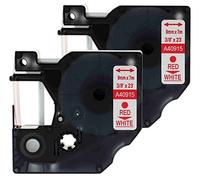 Compatible for Dymo Label Tape Cassette 40915 (Pack of 2)