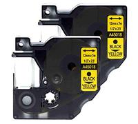 Compatible for Dymo Label Tape Cassette 45018 (Pack of 2)